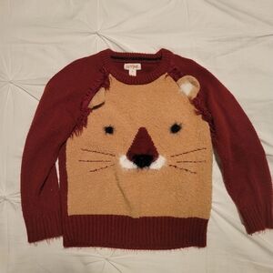 EUC Boys Cat & Jack sweater | Soft lion sweater